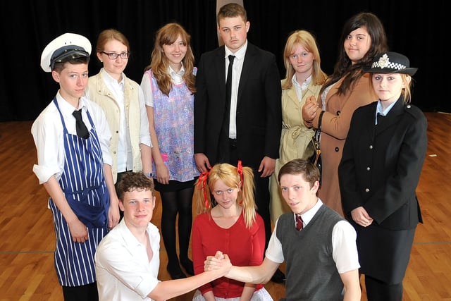 Were you in the cast of the St Hilds School production of Blood Brothers six years ago?