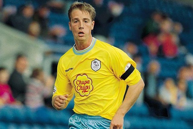 I like this shirt because of it's nod to the early 90s. The yellow and baby blue pops nicely, and the Chupa Chups logo didn't stand out so badly on this one. (Craig Prentis /Allsport)