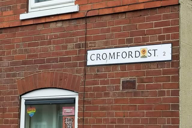 The fatal incident happened in Cromford Street in the early hours of this morning