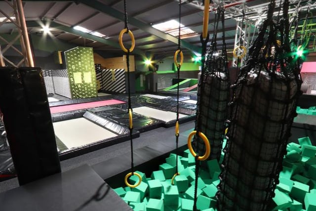 Jump Inc Trampoline Park Sheffield is a 24,000 sq ft spring-loaded urban playground nestled next to one of the UK’s biggest shopping centres. This newly refurbished building houses 120 trampolines and the UK’s first ever ‘Wall Running Cube'.