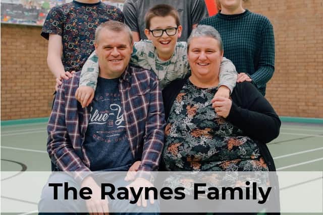 The Raynes Family now see Sheffield Mencap and Gateway as part of the family.