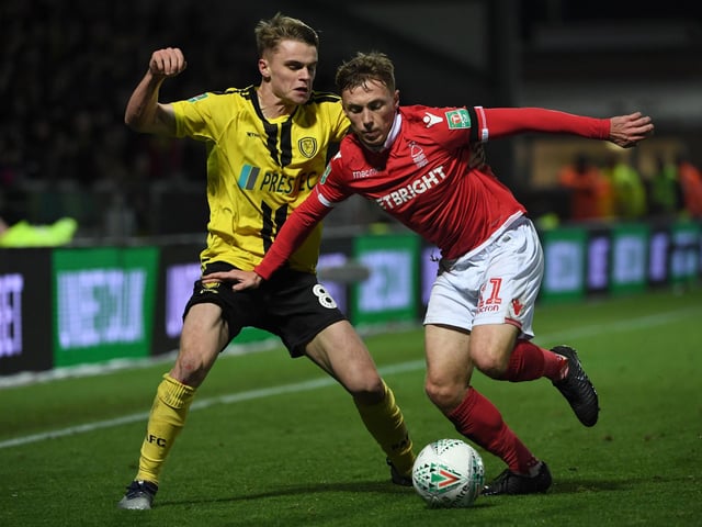 The midfielder departs Burton despite making 33 appearances this season - and scoring in the 2-2 draw at Fratton Park in September. While Sbarra needs more regular opportunities, Kenny Jackett could see something in the youngster and loan him out to enhance his development.