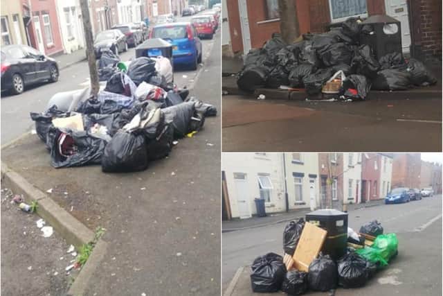 Litter and fly-tipping is an issue in Page Hall, Sheffield