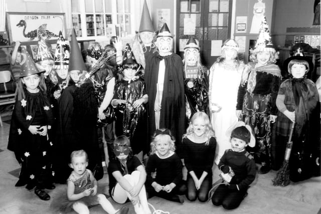 Halloween at Walkley Library, South Road. October 1984.