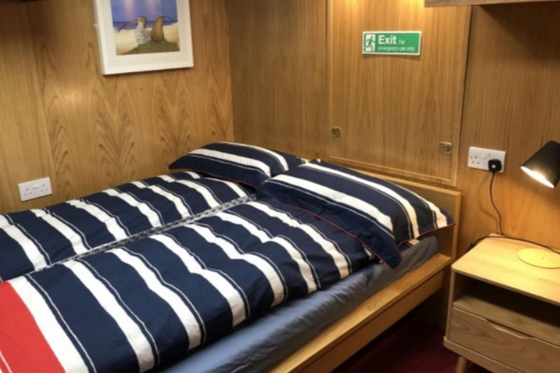 Comfortable cabins sleep between 6-11 guests, depending which vessel you choose.