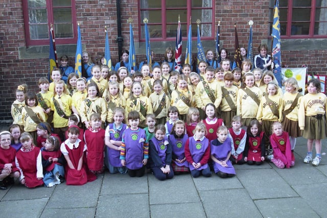 Sunderland Guides and Brownies went on parade in Sunderland to mark the birthday of the founder of their movement. Remember this from 22 years ago?