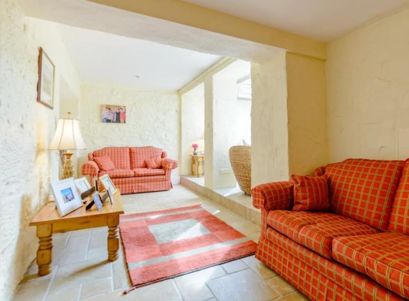 This second sitting room opens into an Amdega orangery.

Picture: Right Move