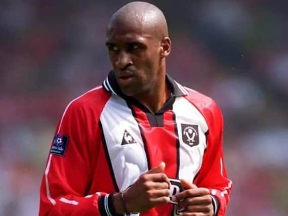 Former Blade Brian Deane, who scored the first ever Premier League goal.