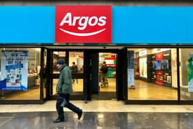 Sainsbury's is closing 420 Argos stores, including 120 that have not reopened since the first lockdown (Shutterstock)
