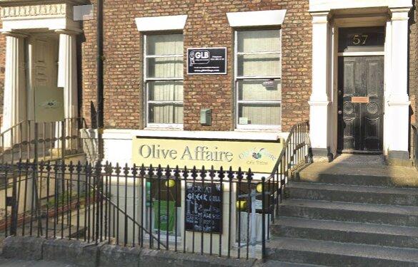Priced £44,950, Olive Affaire is billed as "a brilliant opportunity for an interested buyer to take on a popular Greek bistro." The restaurant has been open since 2013, with the current owner looking to retire.
