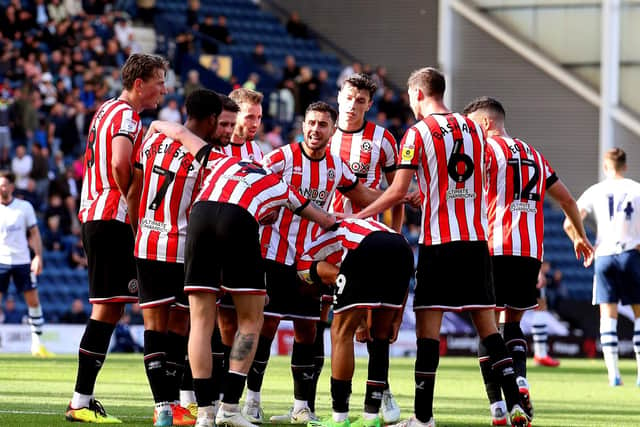 Sheffield United are three points clear at the top of the Championship table: Simon Bellis / Sportimage