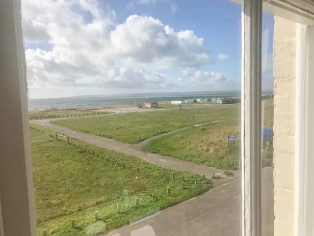 This four bedroom flat in Sea Front, Hayling Island, has gone on sale for £399,995. It is listed by Hugh Hickman and Son.