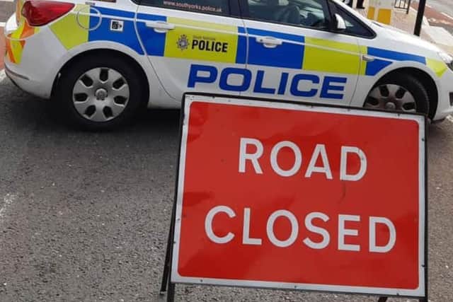 Emergency services were called out to Ringinglow Road, Ringinglow, on Friday night after a motorcyclist was involved in a crash