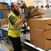 Amazon is seeking to recruit 900 festive workers in Chesterfield, Sutton, Coalville and Kegworth over the Christmas period.