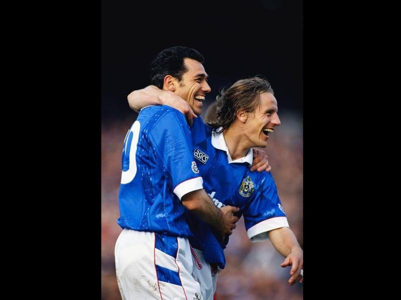 The stylish frontman broke Pompey hearts when he signed for Manchester City in 1994 after 91 appearances and 21 goals during his first spell at Fratton Park.