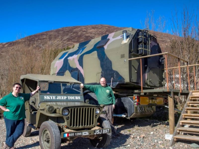 Skye Jeep Adventures headquarters is just next door for organising more island adventures.