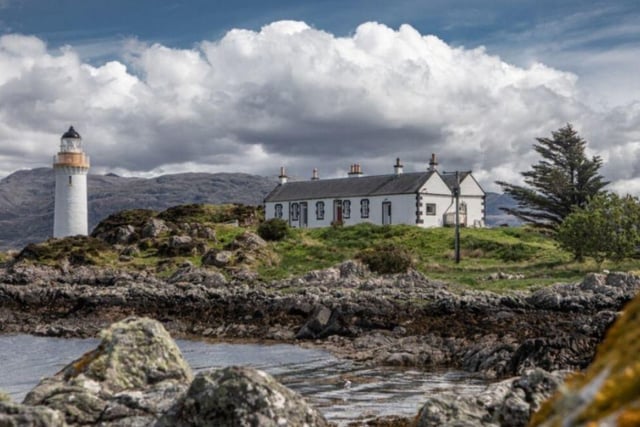 This luxury lighthouse/cottage sleeps up to eight people and sits on the Isle of Skye. Available for £400 a night.
