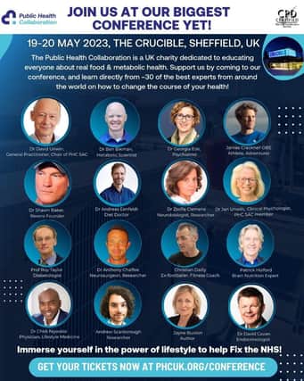 Leading doctors and experts from around the world will be congregating in Sheffield to help people understand how to reverse chronic illnesses, come and fix your health
