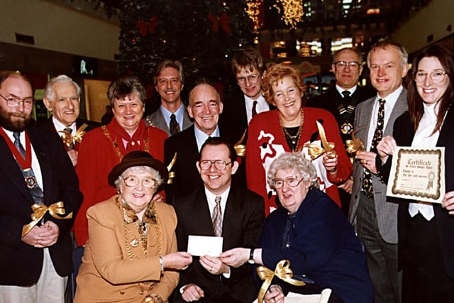 Doncaster Mayor Dorothy Layton helped to launch an appeal for St John's Hospice in 1996.