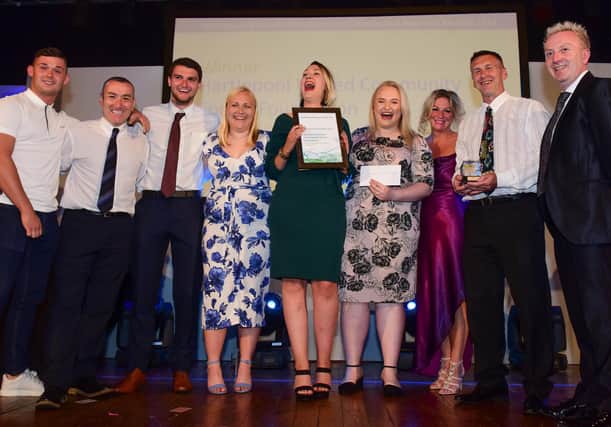 The Hartlepool Utd Community Sports Foundation took the Hartlepool Mail sponsored Community category for its work into helping everyone from toddlers to the over-50s.