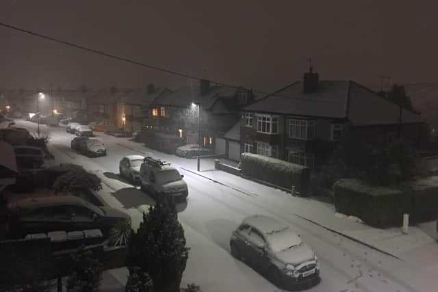 Snow in Crosspool