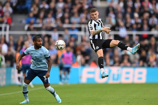 Another quality display from the Newcastle right-back as he grabbed an assist for Bruno Guimaraes’ opener. Shearer hailed him as ‘England’s best right-back’ following his display. 