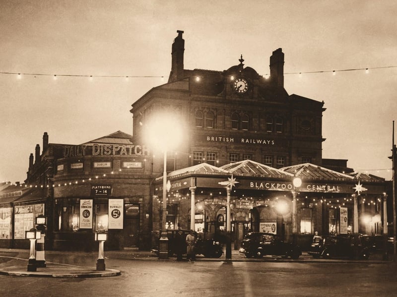 This fine example of Victorian architecture opened in 1863, as Hounds Hill Station, before being renamed Blackpool Central in 1878. It began life as a relatively small terminus but was expanded significantly in 1901, after which it boasted 14 platforms. It sadly closed in November 1964, and part of the site was used as a bingo hall until 1973, when all the old station buildings were demolished.