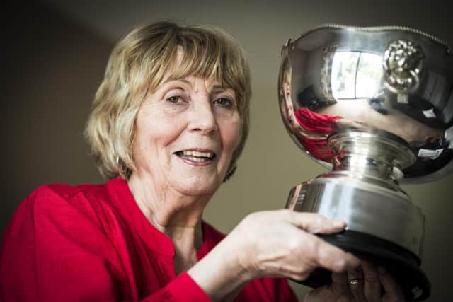 Betty Codona at home in Ecclesfield as she celebrates another successful year for the Sheffield Hatters