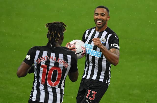 Allan Saint-Maximin and Callum Wilson have been Newcastle United's star players since joining the club (Photo by Stu Forster/Getty Images)