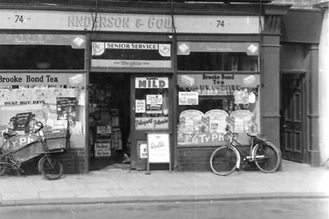 Anderson and Gow general dealers was on the corner of Hart Lane and Thornhill Gardens and here it is in the early 1960s. Does this bring back happy memories? Photo: Hartlepool Library Service.