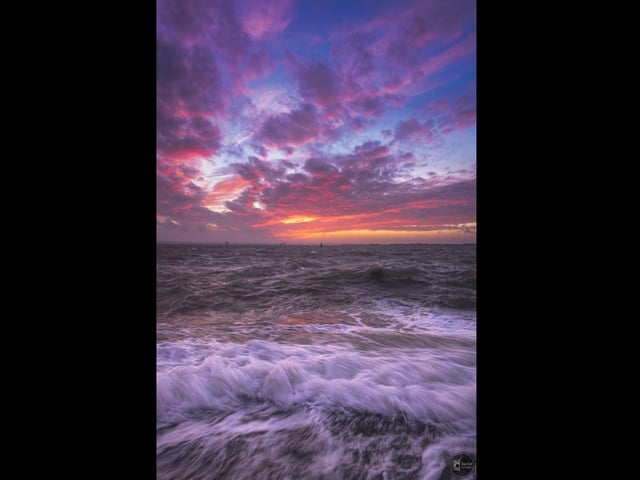 Storm Dennis Sunset