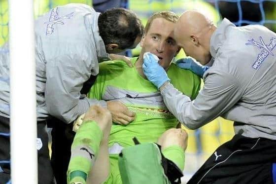 Former Sheffield Wednesday goalkeeper Chris Kirkland was attacked by a Leeds fan that ran onto the pitch in 2012.