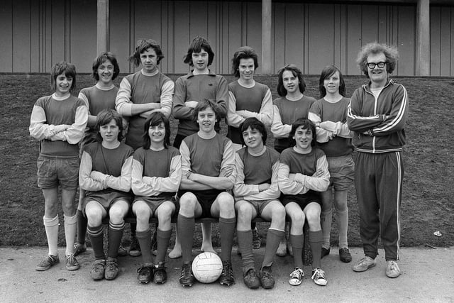 Shirebrook Comprehensive School's football team from 1974 - did you play for them?