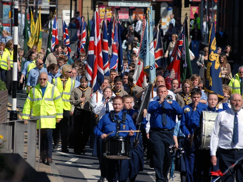 Scouts from South Tyneside marked St George's Day with an annual parade 15 years ago. Remember it?