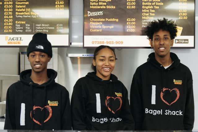 The Page Hall community are asked to ‘show us what you’re proud of doing’. Pictured: Bagel Shack, Page Hall.