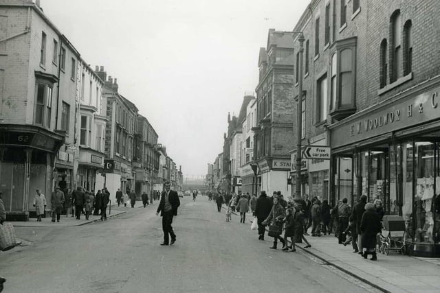 Woolworths is on the right in this archive Lynn Street photo. Do you remember when Woolworths had a store in Lynn Street?