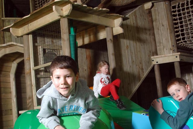 Yorkshire Wildlife Park unveiled its new indoor play area for half term in 2013