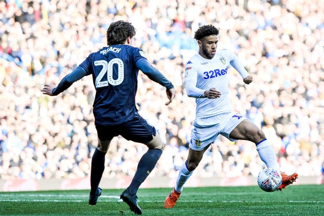 Leeds United's ace Tyler Roberts has urged his teammates not to slack off amid the coronavirus lockdown, insisting a drop in fitness could blow the club's chances of promotion. (Yorkshire Post). (Photo by George Wood/Getty Images)