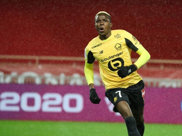 Meanwhile, the Reds have submitted a £60m bid for Lille forward Victor Osimhen according to Italian journalist Diego De Lucas. (AreaNapoli via Sports Witness)