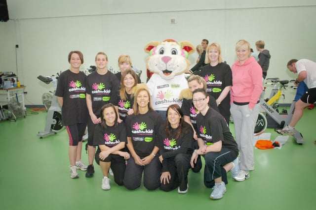 A fundraising event at the High Tunstall Life Centre 11 years ago. Did you take part?