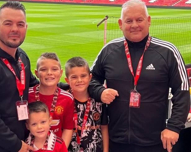 Five-year-old Jacob Wale is impressing at Sheffield United and Manchester United