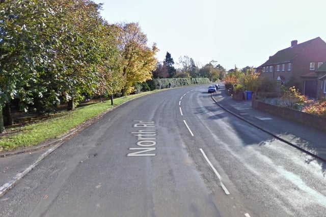 There were 40 complaints about this road, in Ponteland, last year.