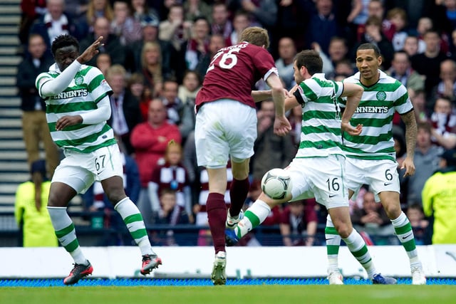 Everyone remembers Craig Beattie's celebration, but it wouldn't have happened without Zaliukas winning the spot-kick by blootering a wayward shot off the outstretched arm of Joe Ledley.