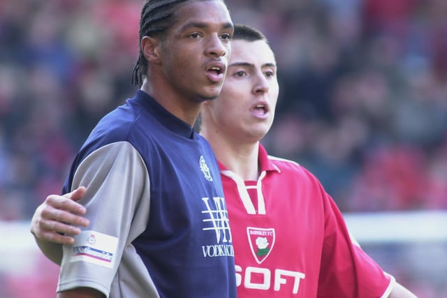 Pictured against Barnsley in February 2003.