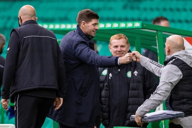 Steven Gerrard has said Rangers won't get carried away on the back of a second consecutive success at Celtic Park following yesterday's 2-0 win. (Mail on Sunday)