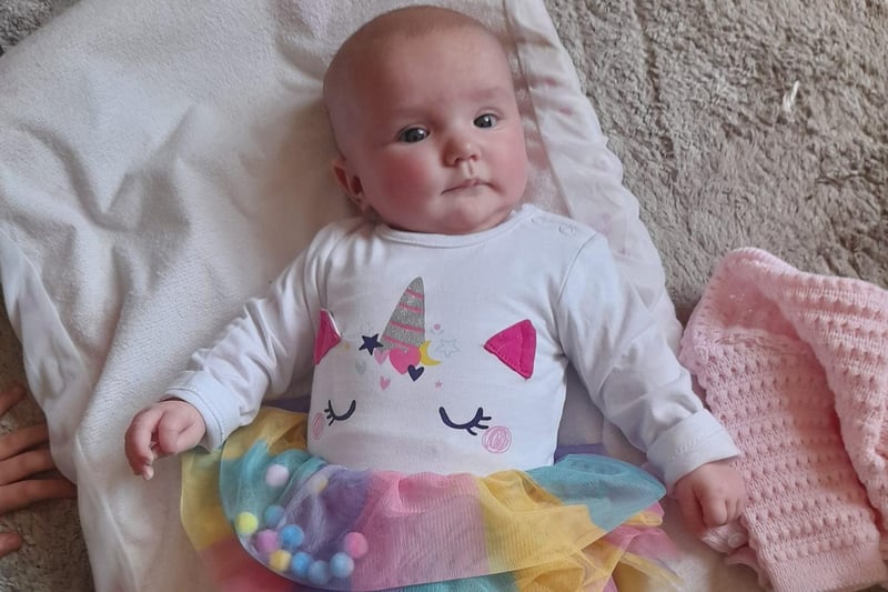 Suzanne Judith Fairey, said: "Erin born 27th October 2020 the staff at Chesterfield hospital was amazing with me and Erin when she was born."