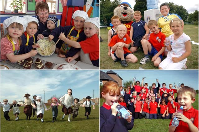 How many of these Hesleden Primary School scenes do you remember?