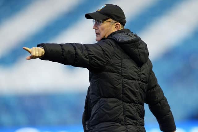 I want that one - Sheffield Wednesday manager Tony Pulis will have targets he wants to bring in in the January transfer window.   Pic Steve Ellis