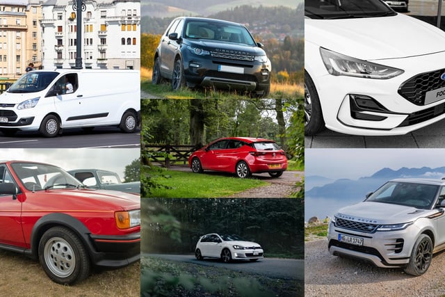These are some of the most stolen makes of cars and vans, according to new figures from South Yorkshire Police