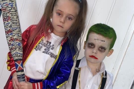 Devvon Lee shared this photo of Harley Quinn and The Joker - great costumes!